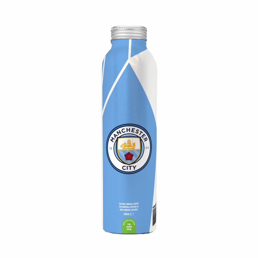 Premier League Water Bottle 500ml - Manchester City FC