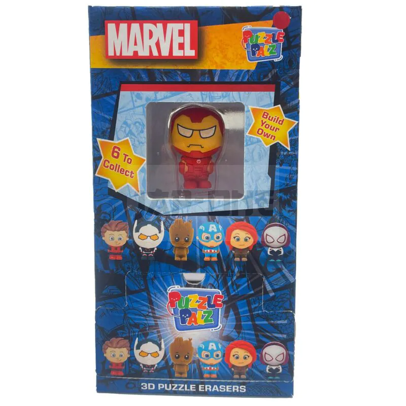 Marvel - Single Capsules Puzzle Palz Eraser