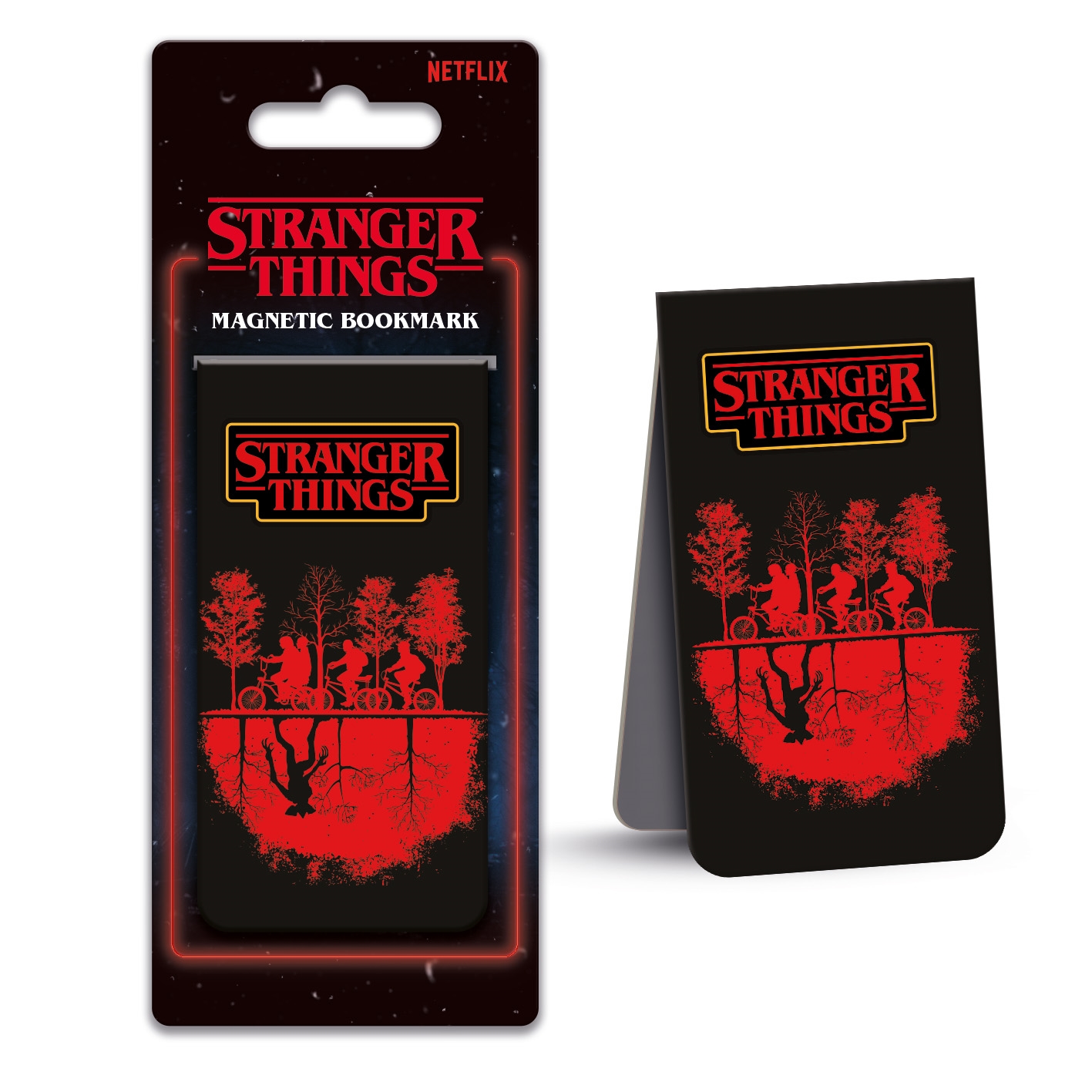 Stranger Things (2 Worlds) - Magnetic Bookmark