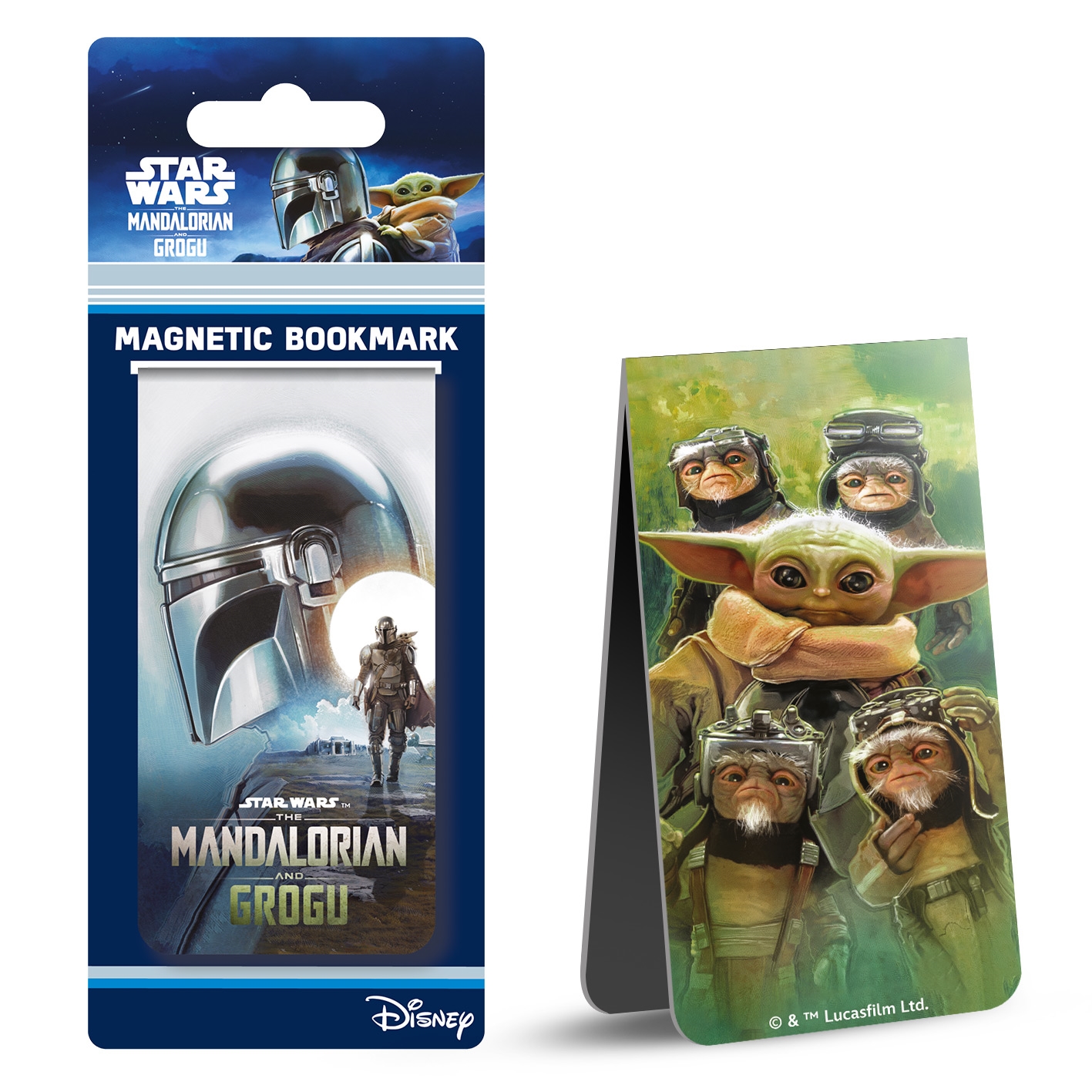 Star Wars Mandalorian & Grogu - Magnetic Bookmark