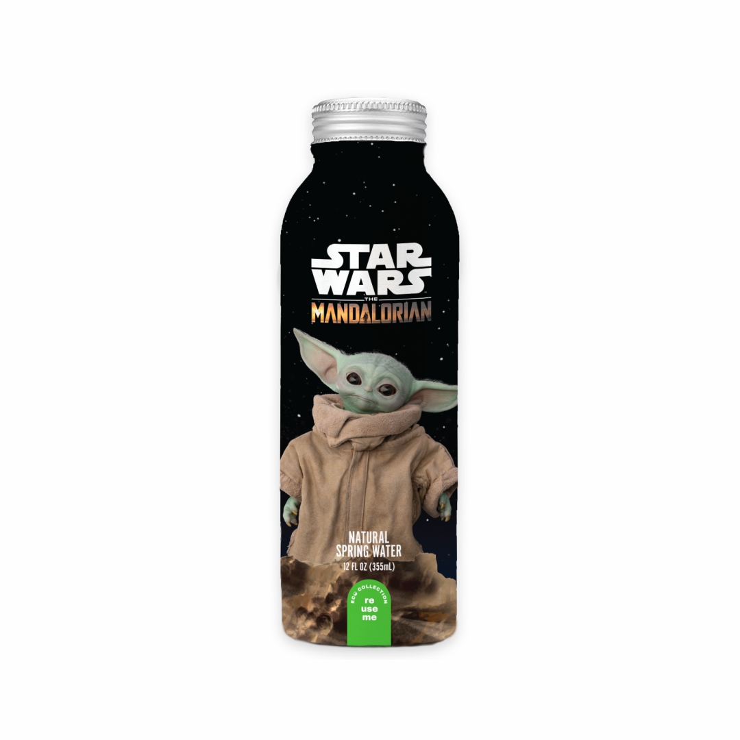 Star Wars Water Bottle 330ml - Mandalorian