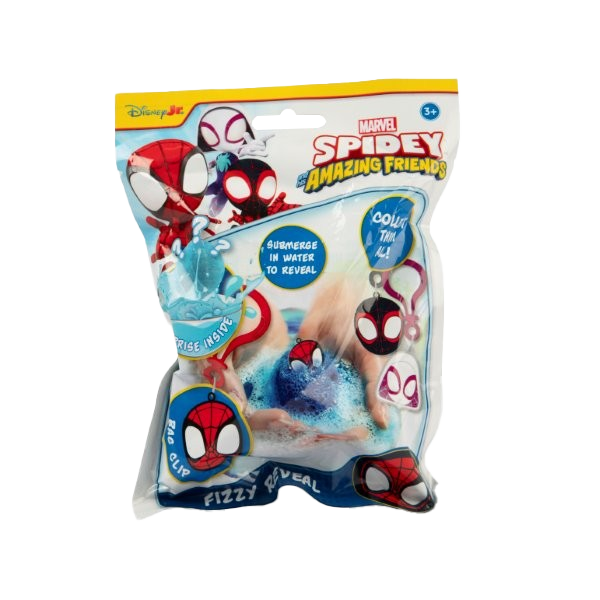 Spidey Amazing Friends - Bath Bomb & Bag Clip