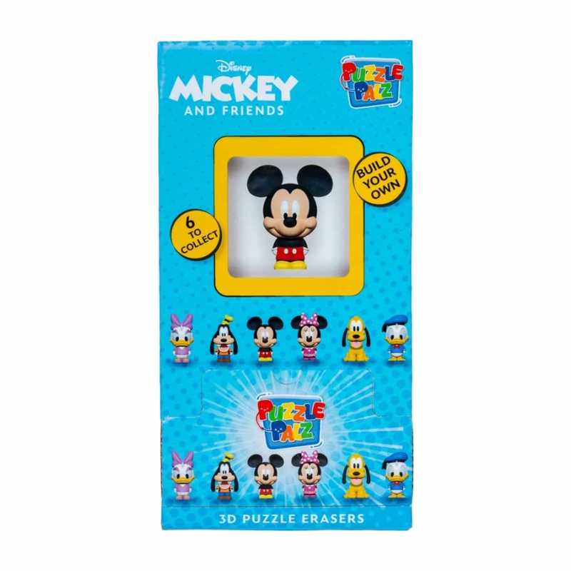 Mickey & Friends - Single Capsules Puzzle Palz Eraser