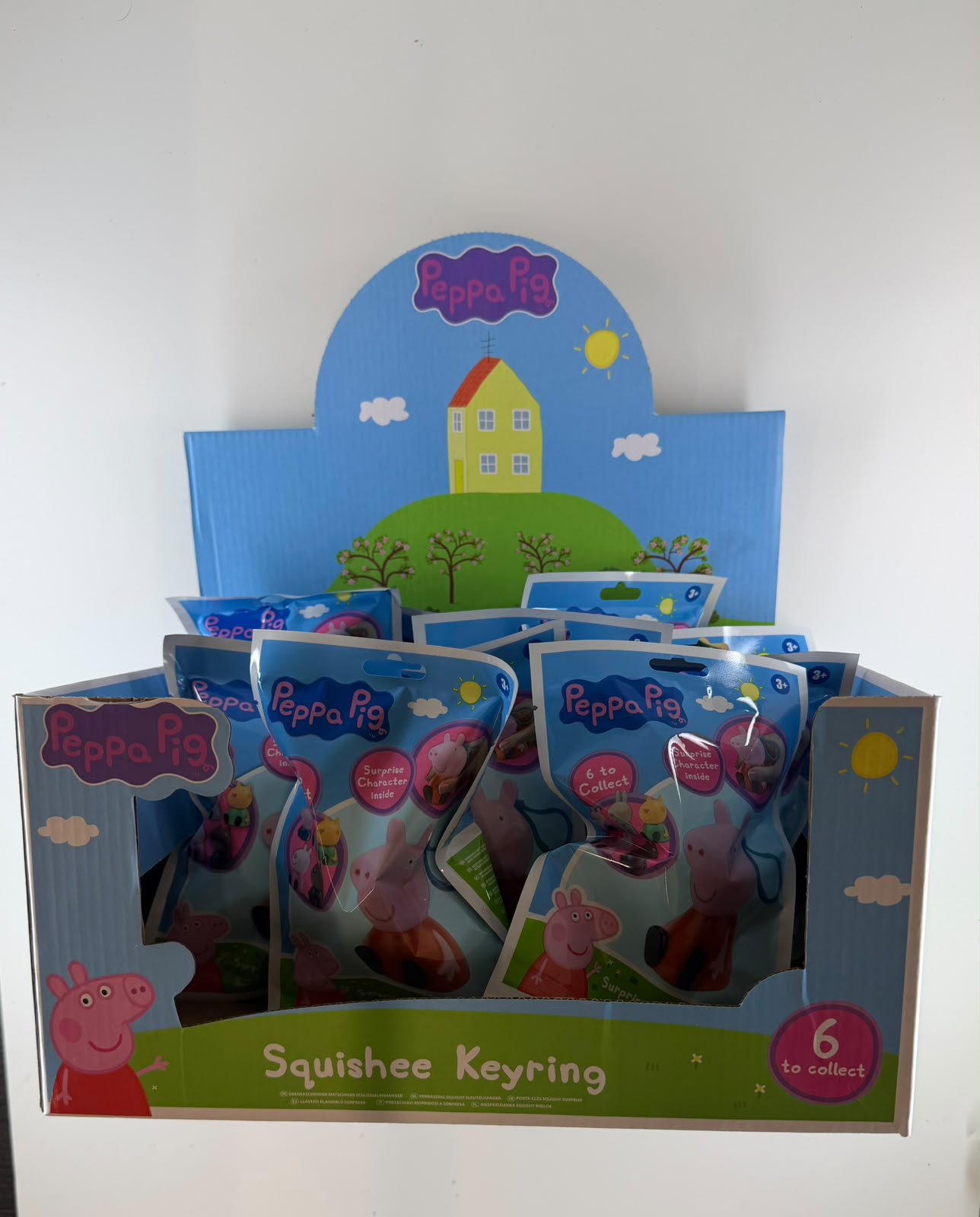 Peppa Pig - Squishee Keychain (6Asst)