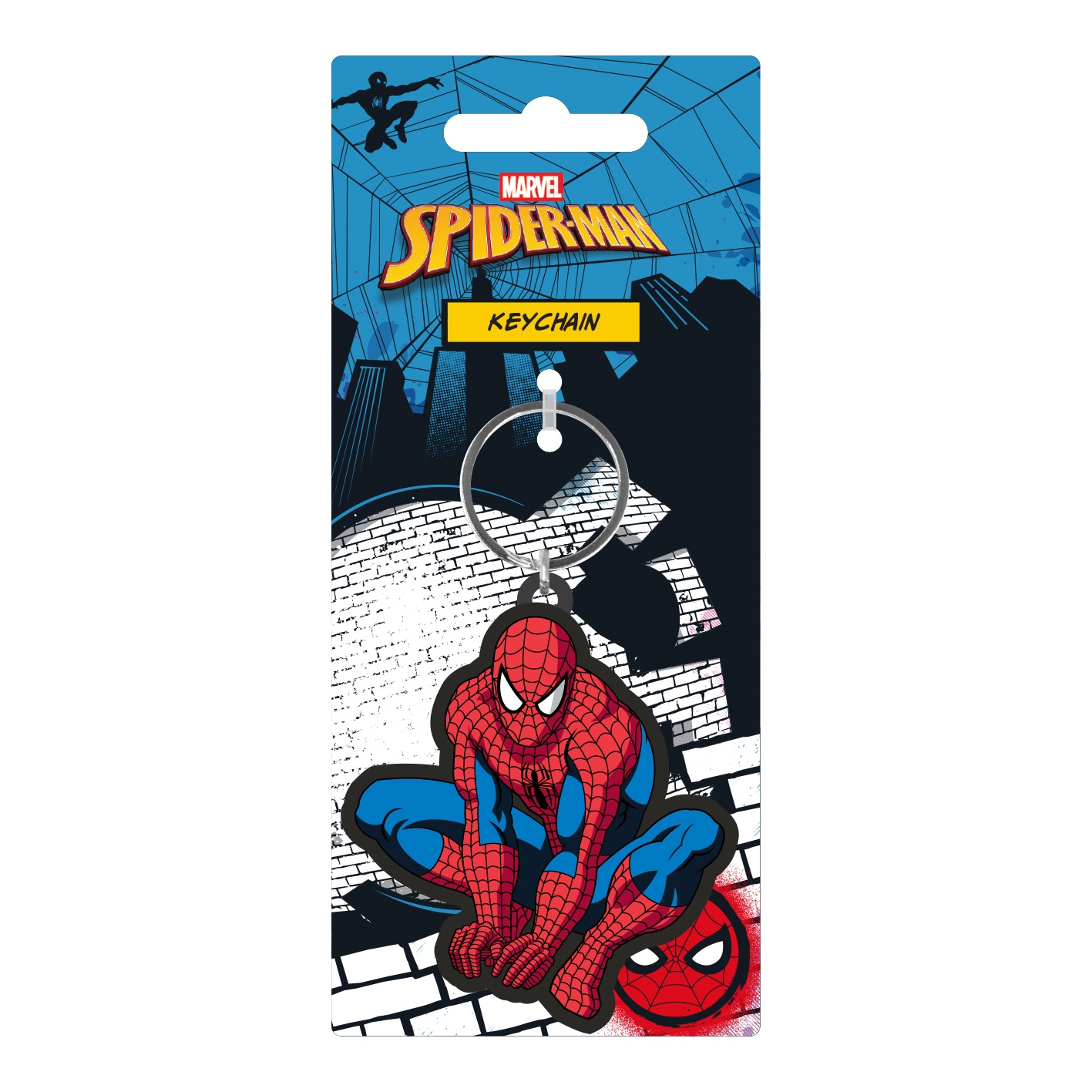 Spider Man (Crouch) - PVC Keychain