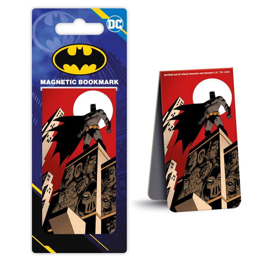 Batman ( Villain Skyline) - Magnetic Bookmark