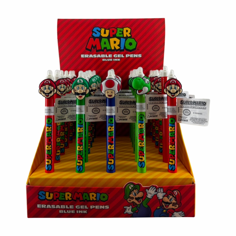 Super Mario (Characters) - Erasable Ink Gel Pen