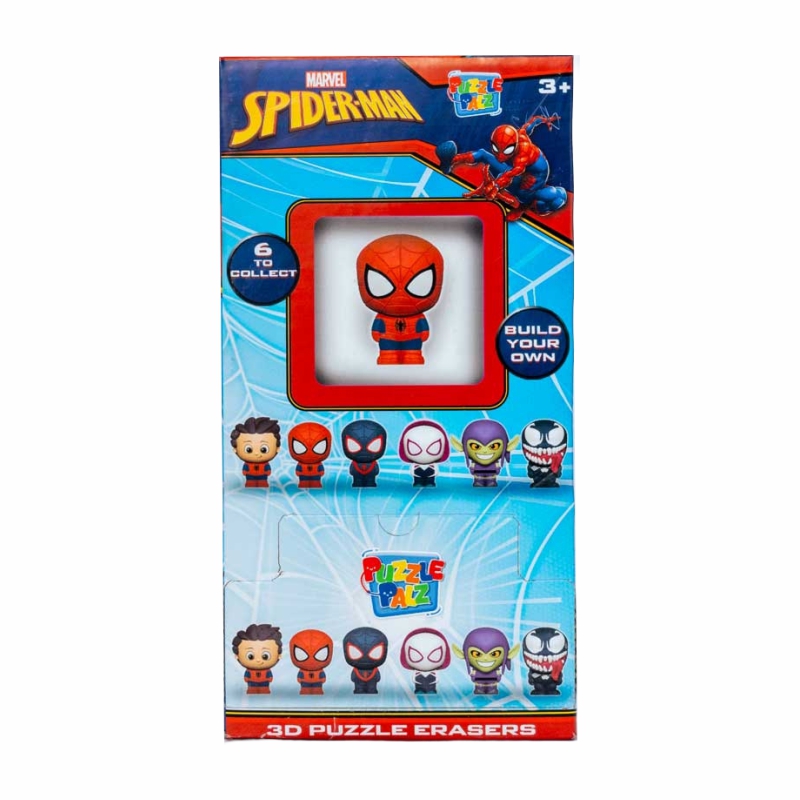 Spiderman - Single Capsules Puzzle Palz Eraser