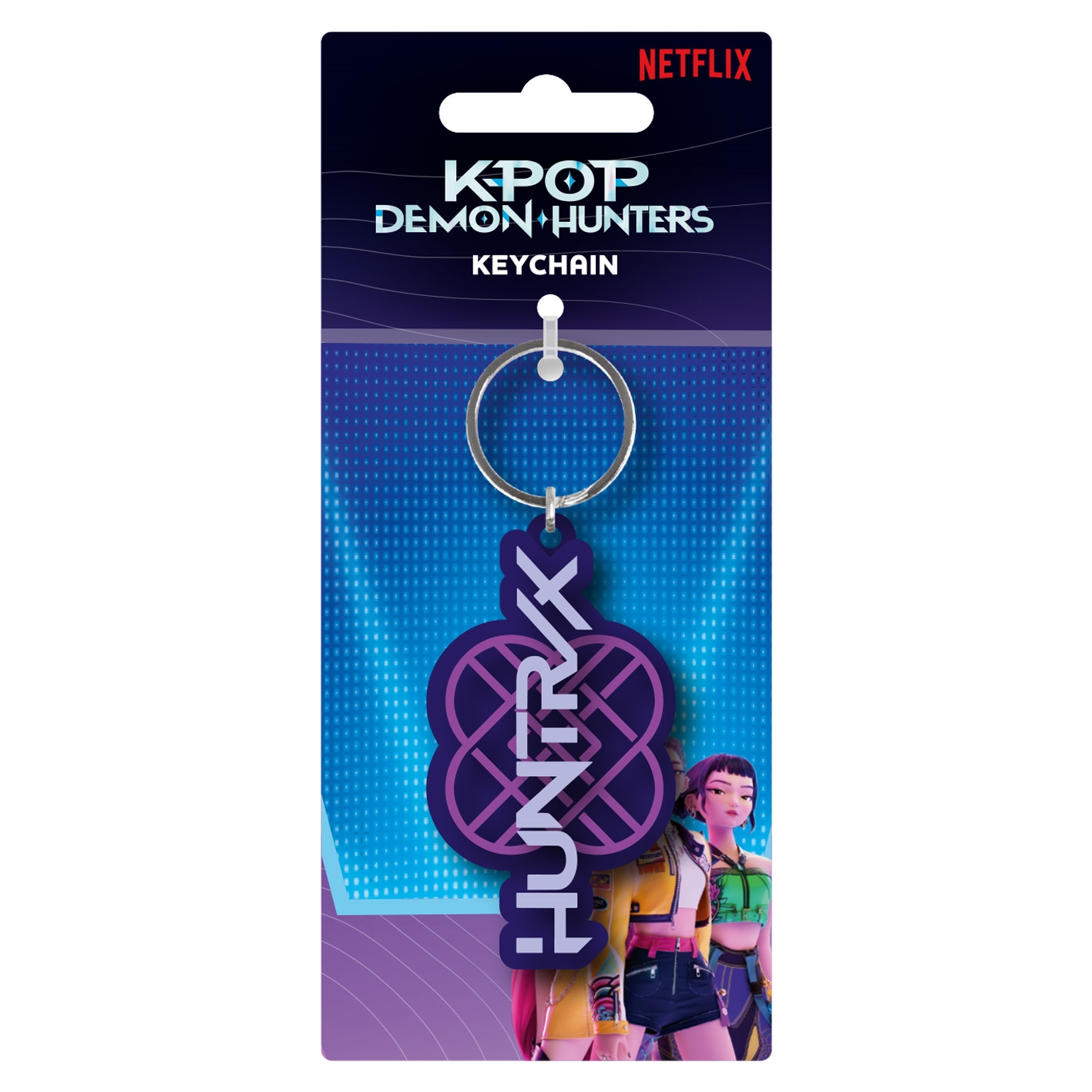 K-Pop Demon Hunters (Huntrix Logo) - PVC Keychain
