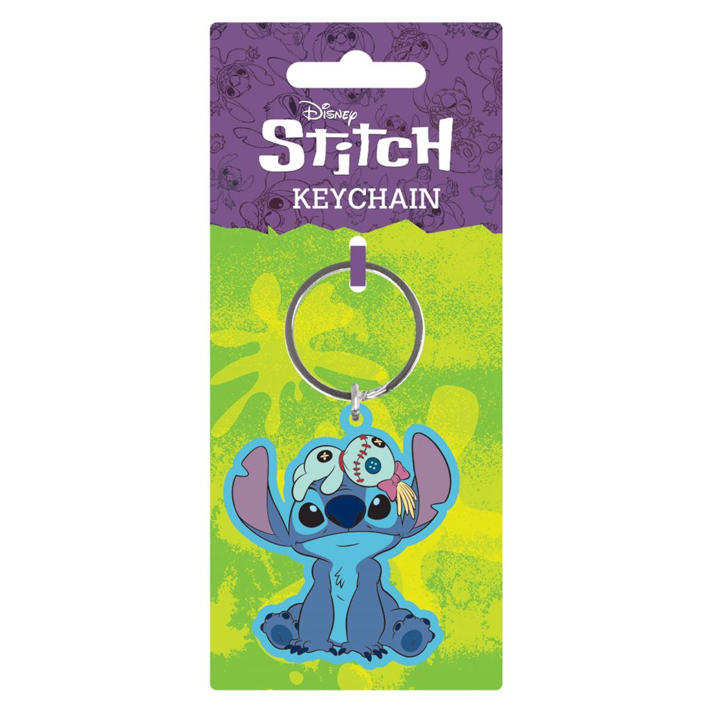 Lilo & Stitch (Stitch & Scrump) - PVC Keychain